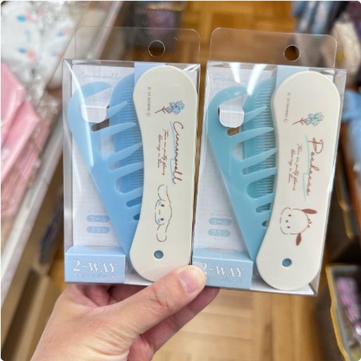 [3/13/2025-11:57-130] Cinnamoroll / Pochacco 2 Way Hair Comb
