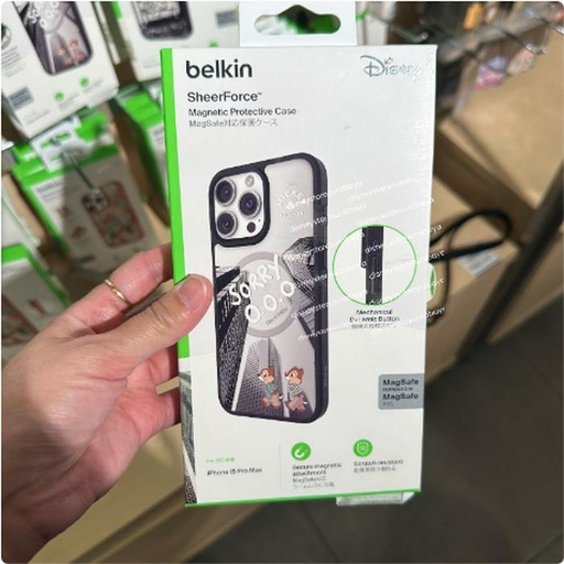 [3/13/2025-18:31-890] Magnetic Protective Case Compatible With Magsafe Motif Chip Dale For Iphone 15 Pro Max