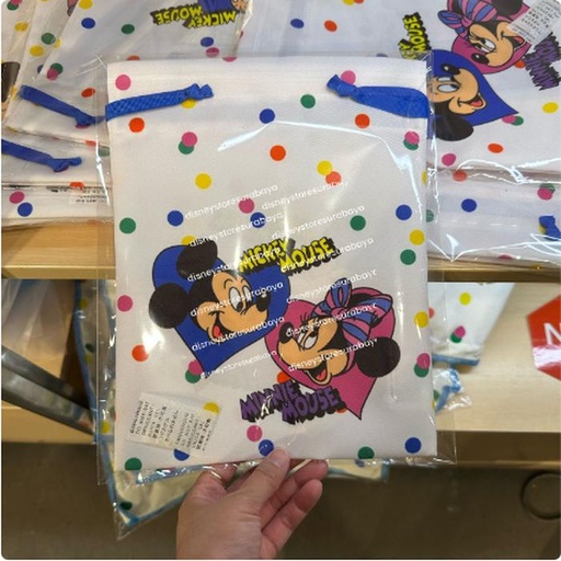 [3/13/2025-19:42-220] Mickey Minnie Drawstring Pouch
