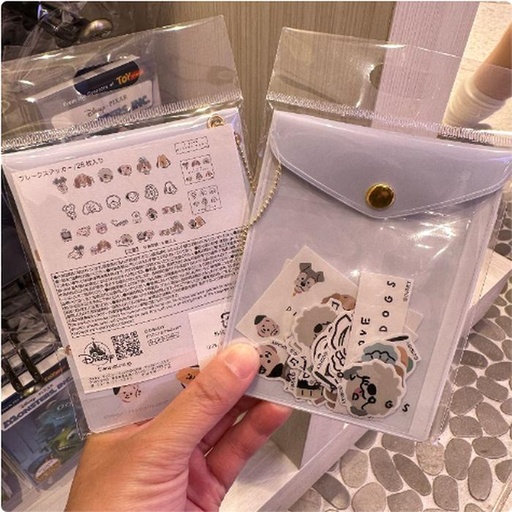 [3/14/2025-11:23-135] Sticker With Case Pouch Love Dogs