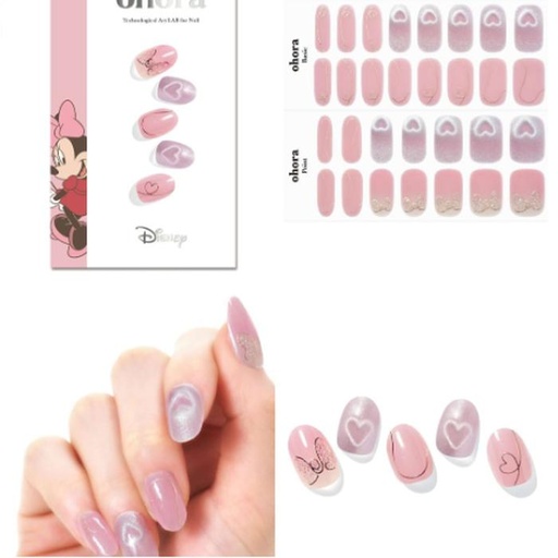 [3/14/2025-12:39-390] Ohora Minnie Nail Stickers, Semi-cured Gel Nails