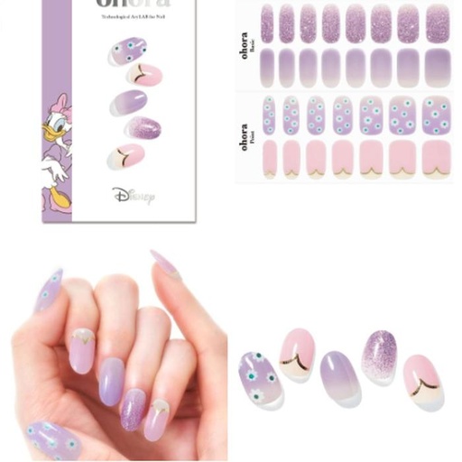 [3/14/2025-12:39-390] Ohora Daisy Nail Nail Stickers, Semi-cured Gel Nails 