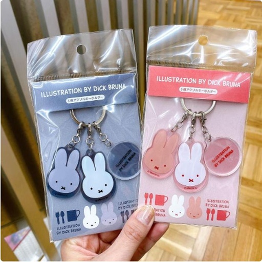 [3/15/2025-15:25-125] Keychain Acrylic Miffy 3 Charm @Each