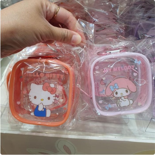 [3/15/2025-16:37-195] Carabiner Pvc Pouch Hello Kitty / My Melody @Each