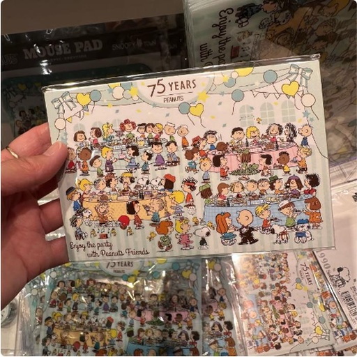 [15/03/2025-20:29-110] Postcard Snoopy Town 75th Set 5 Pcs