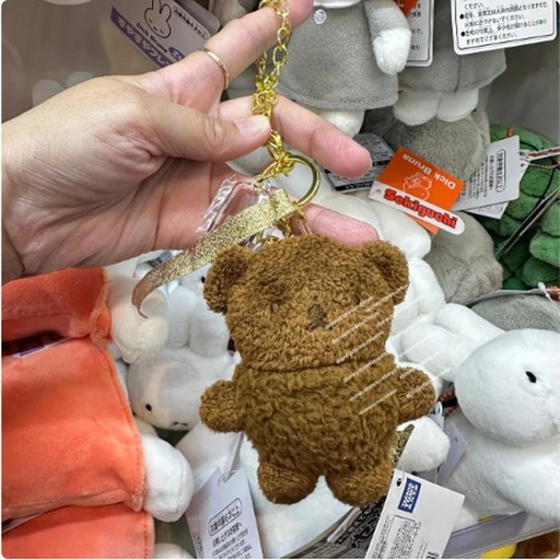 [15/03/2025-21:15-420] Bag Charm Mascot Boris Cacao