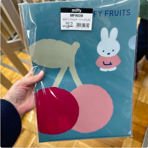 [16/03/2025-09:04-None60] Miffy A4 Clear File Blue