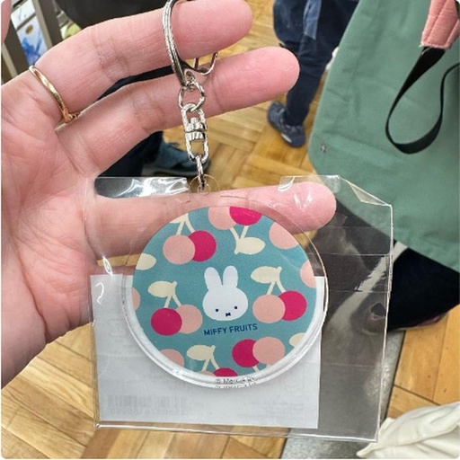 [16/03/2025-09:08-100] Keychain Acrylic Miffy Fruits Blue