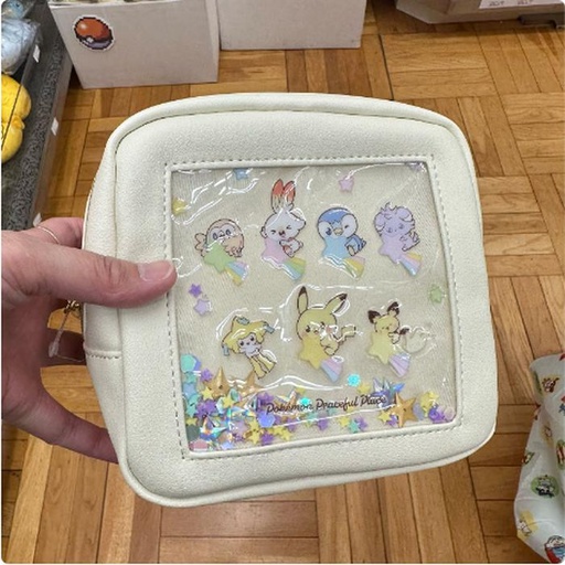 [16/03/2025-09:31-340] Pikachu Square Pouch White