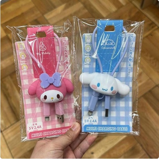 [17/03/2025-13:34-355] Multi Charging Cable Melody / Cinnamoroll @Each