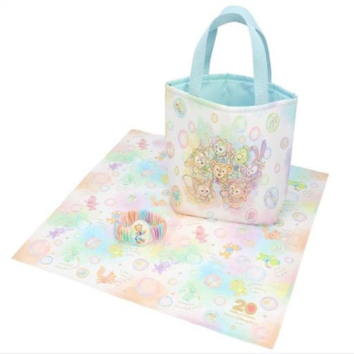 [18/03/2025-07:34-480] Duffy Sets 3 Lunchbag, Lunch Cloth And Lunch Band 