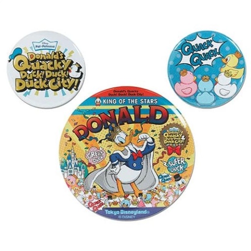 [19/03/2025-13:30-200] Can Badge Sets 3 Donald Contents 