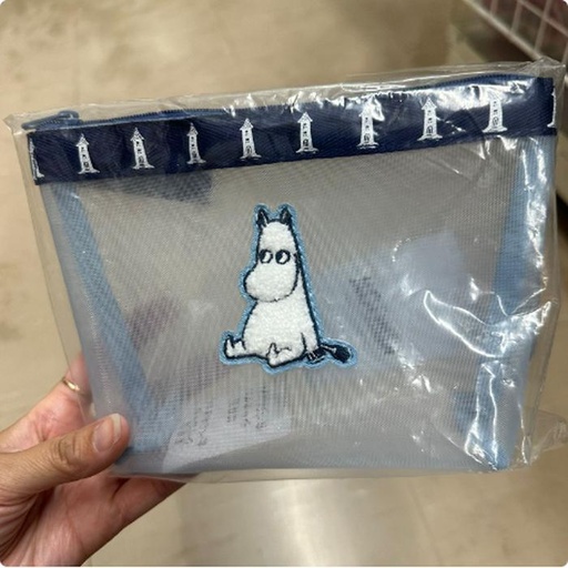 [9/28/2024-15:52-320] Moomin Mesh Pouch Blue 