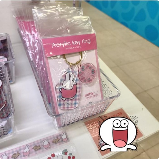 [9/29/2024-08:46-180] Acrylic Keychain Miffy