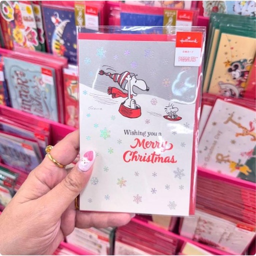 [9/30/2024-16:15-120] Snoopy Surf Xmas Card Hallmark