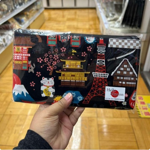 [9/30/2024-18:42-145] Hello Nippon Black Made in Japan Pouch