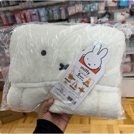 [9/30/2024-20:10-480] Hoodie Blanket Miffy, can be used 5 ways UK 100 x 70 cm