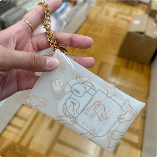 [10/1/2024-14:43-130] Miffy Acrylic Pouch can be hung on a white bag