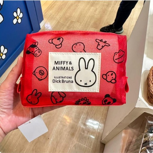 [10/2/2024-13:23-285] Miffy Animal Mesh Pouch Red