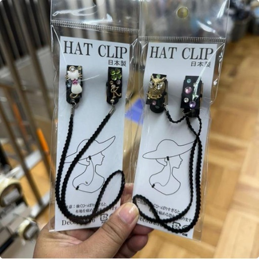 [10/2/2024-16:15-175] Hat clip, make a hat so as not to fly if you get the wind