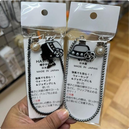 [10/2/2024-16:15-125] Hat clip, make a hat so as not to fly if you get hit by the wind made in Japan