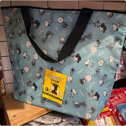 [10/4/2024-07:38-175] Snoopy Shopping Bag Large Blue