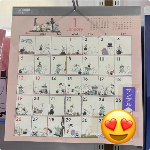 [10/4/2024-08:22-235] Moomin Calendar 2025