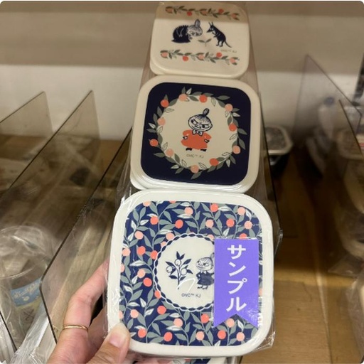 [10/4/2024-08:44-220] Moomin Lunch Box Set 3 Pcs Contents