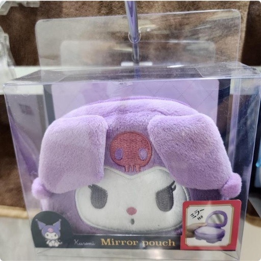 [10/4/2024-11:00-240] Mirror Pouch Sanrio Kuromi
