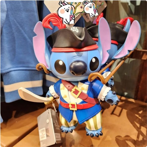 [10/14/2024-17:15-340] Pirates Stitch - Figure Articulation can be moved by his hands and feet - Stitch 