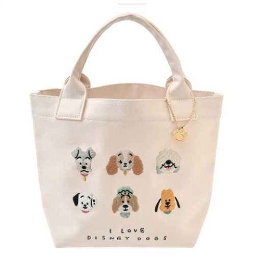 [10/14/2024-18:52-610] Disney Dog totebag. the material is synthetic leather. the size20.5x29.5x12.5 cm 