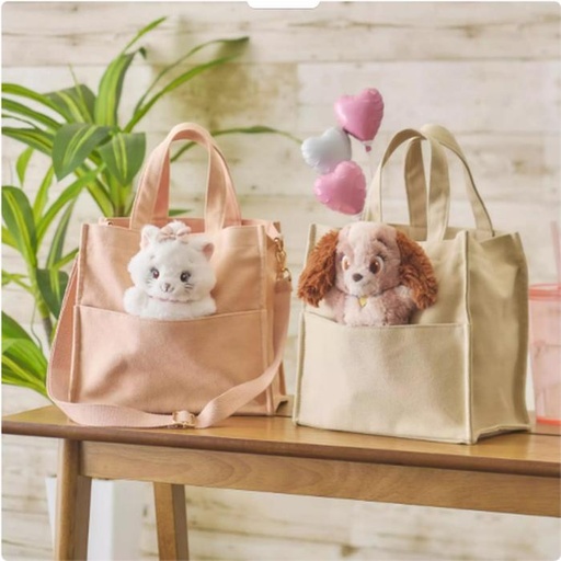 [10/14/2024-21:25-590] * Marie Cat & Lady* Two Way Tote/Sling Bag With Peeking Plush @Each
