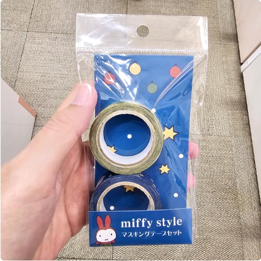 [11/2/2024-12:01-150] Miffy Masking Tape Set Contents 2 Pcs Xmas