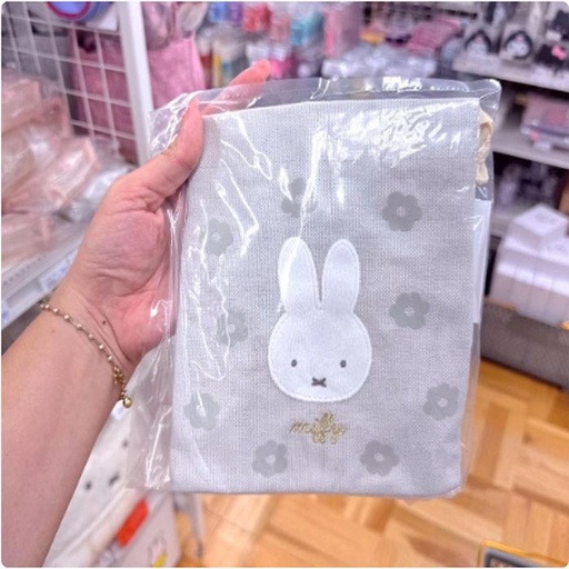 [11/2/2024-12:45-225] Miffy Drawstring Pouch Gray
