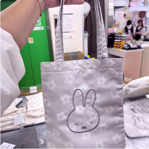 [11/2/2024-13:10-420] Miffy Tote Bag Gray. Size is a bit big