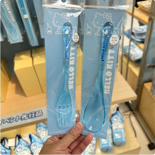 [11/3/2024-13:49-310] Hello Kitty Spoon fork Set blue Motif A