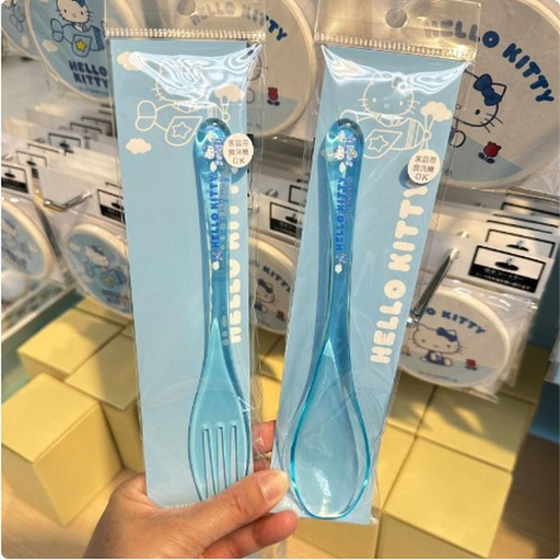 [11/3/2024-13:49-310] Hello Kitty Spoon fork Set blue Motif B