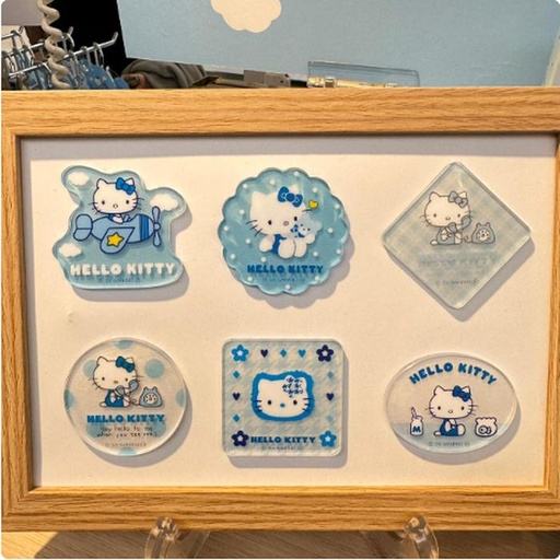[11/3/2024-14:07-140] Random Hello Kitty Acrylic Sticker Blue