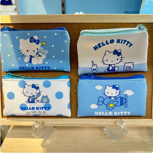 [11/3/2024-14:07-175] Random Hello Kitty flat mini pouch blue