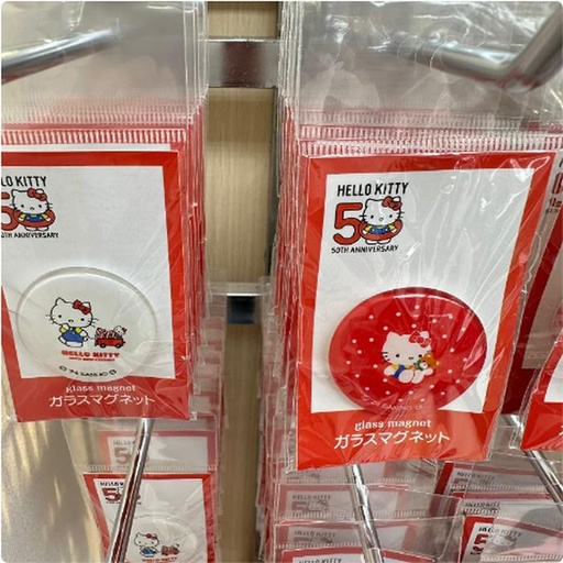 [11/3/2024-16:57-100] Glass Magnet Hello Kitty