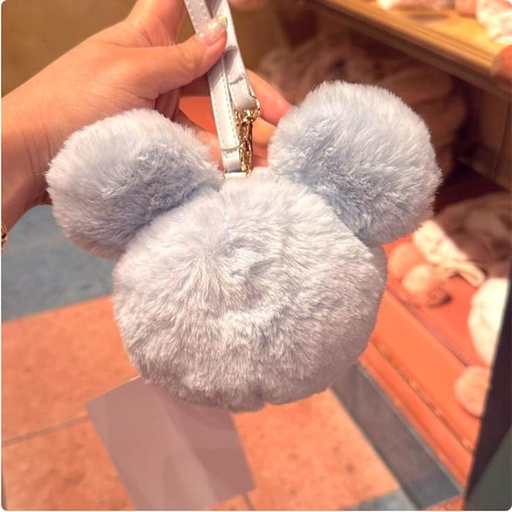 [11/4/2024-11:01-350] Charm Blue Mickey Blue Keychain Bag