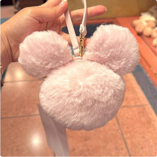[11/4/2024-11:05-350] Charm Blue Mickey Pink Keychain Bag