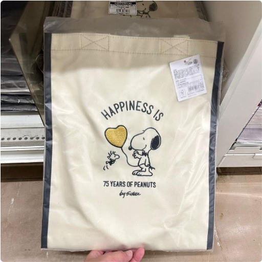 [11/5/2024-19:36-290] Snoopy flat totebag white
