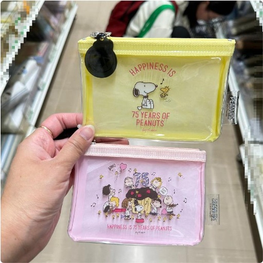 [11/5/2024-19:45-150] Snoopy flat pvc pouch