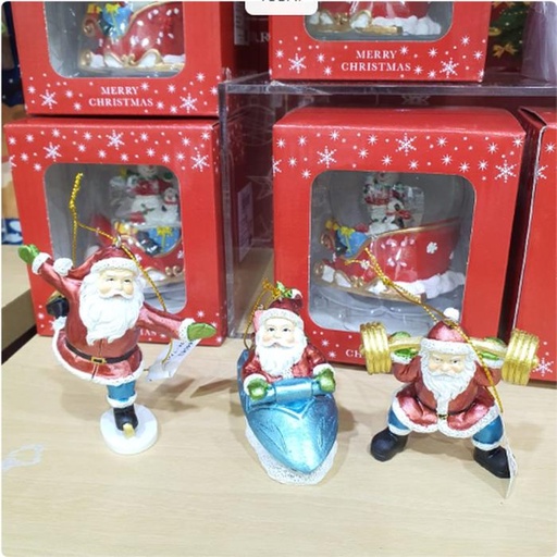 [11/6/2024-12:37-240] Figure Xmas Santa can be hung ornament @each