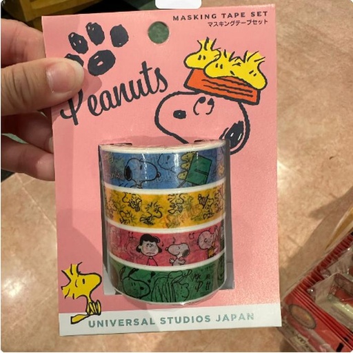 [11/6/2024-20:58-250] Masking tape set 3 pcs snoopy