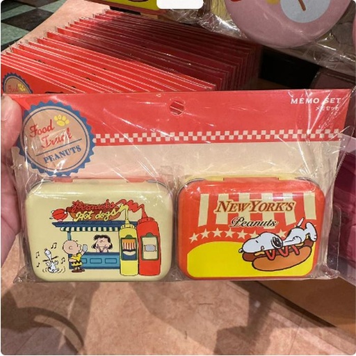 [11/6/2024-21:10-260] Snoopy Memo Set with Tin Case
