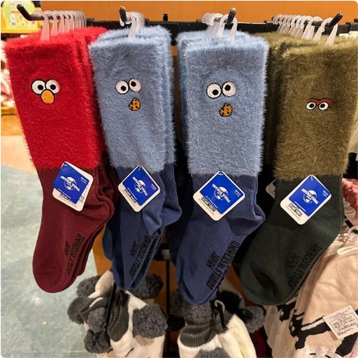 [11/7/2024-10:14-300] Sesame Street Sock Long Model and Soft Upper Adult Uk 22-25 cm