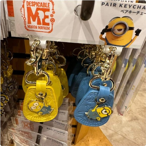 [11/7/2024-10:48-330] Pair Keychain Minion Synthetic Leather
