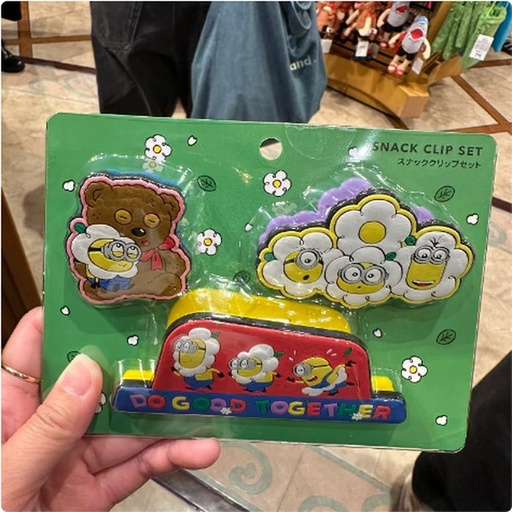 [11/7/2024-11:00-475] Minion Snack Clip Set Usj
